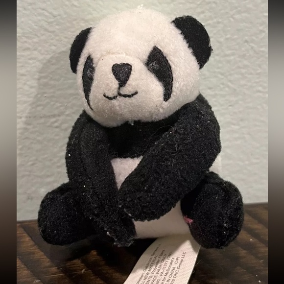 Lot of 4 McDonald Happy Meal plush toys (cat, penguin, panda and bear) - Picture 6 of 14